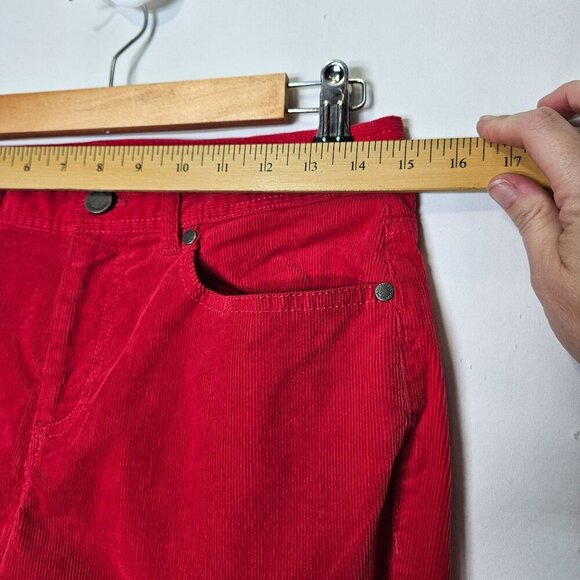 Brooks Brothers‎ Womens Red Corduroy Pants Size 6 - Picture 8 of 12